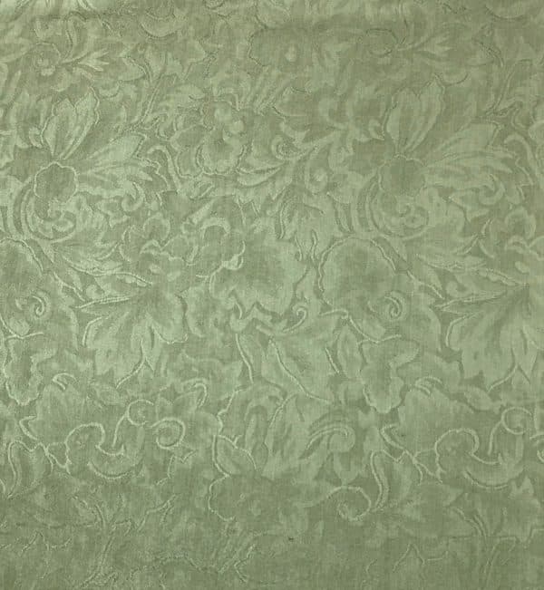 Sage Jacquard Silk Scarf - 42"