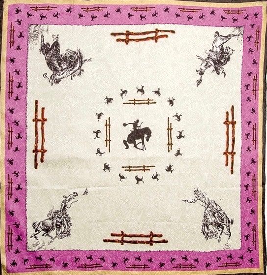 Ivory Fences Limited Edition Silk Scarf - 34.5"