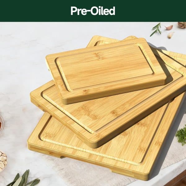 Natural Bamboo Cutting Board