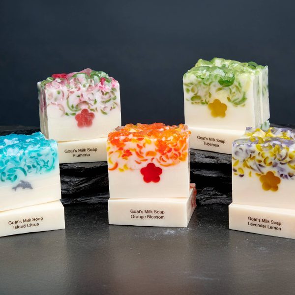 Summer Bloom Handmade All-Natural Bar Soap: Orange Blossom