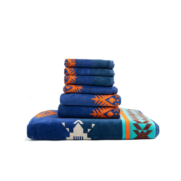 Tribal Rain 7 Piece Towel Set