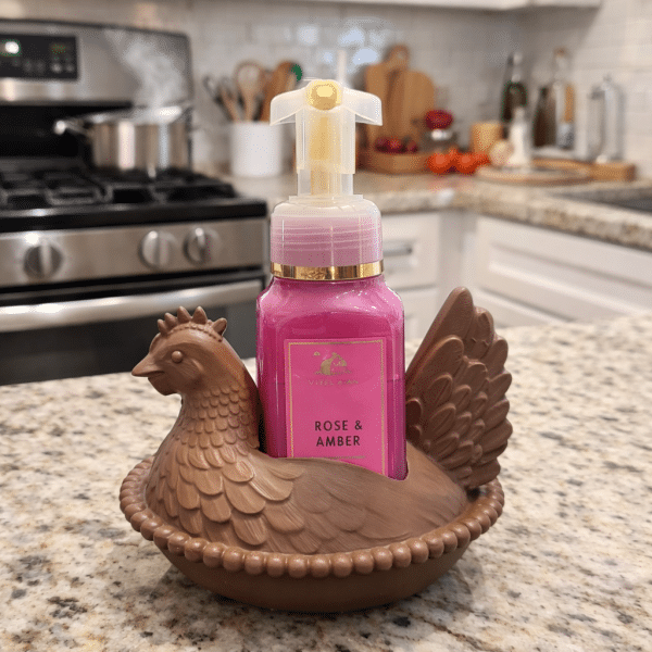 Hen On Nest Soap Holder: Pink, Bath and Body Works