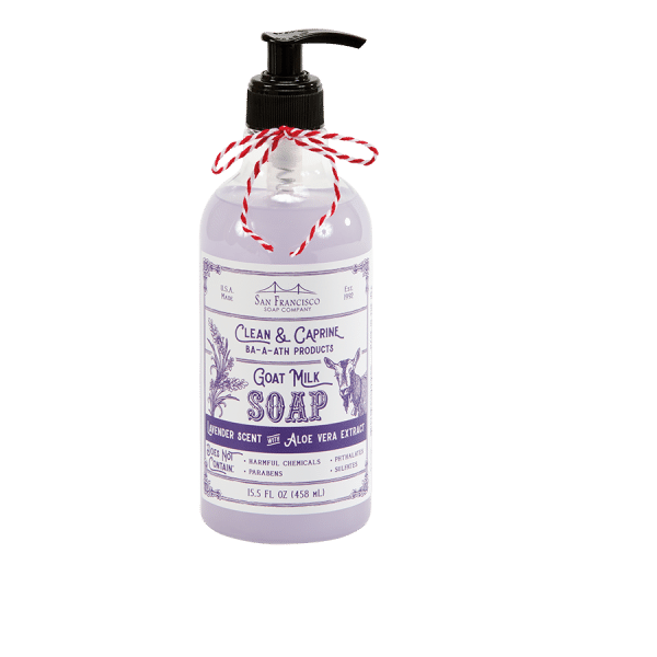 LAVENDER GOAT MILK LIQUID HAND SOAP 15.5oz