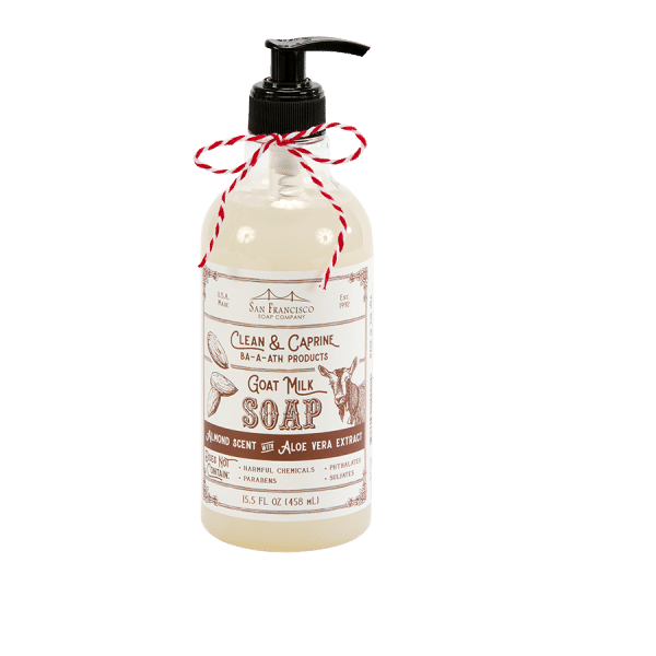 ALMOND GOAT MILK LIQUID HAND SOAP 15.5oz