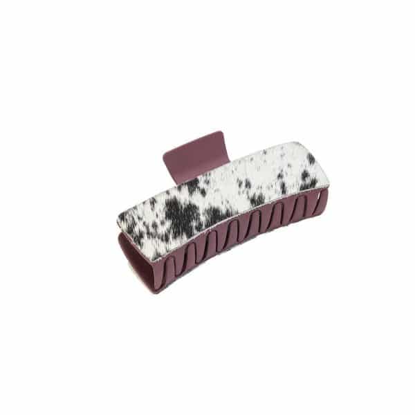 Trailmark Black & White Hairon Hair Clip: Black & White