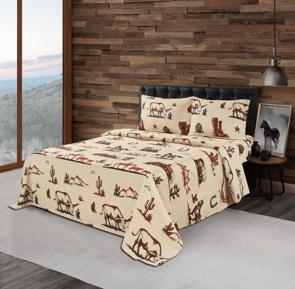 Desert Western Sheet Set