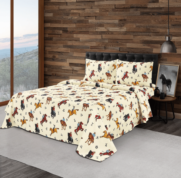 Rodeo Western Sheet Set