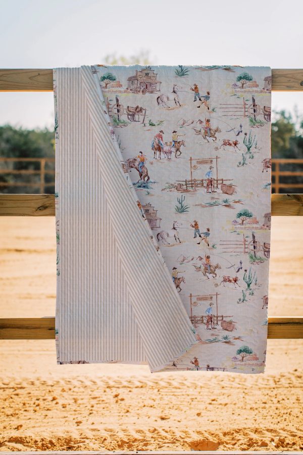 Retro Cowboy Quilt