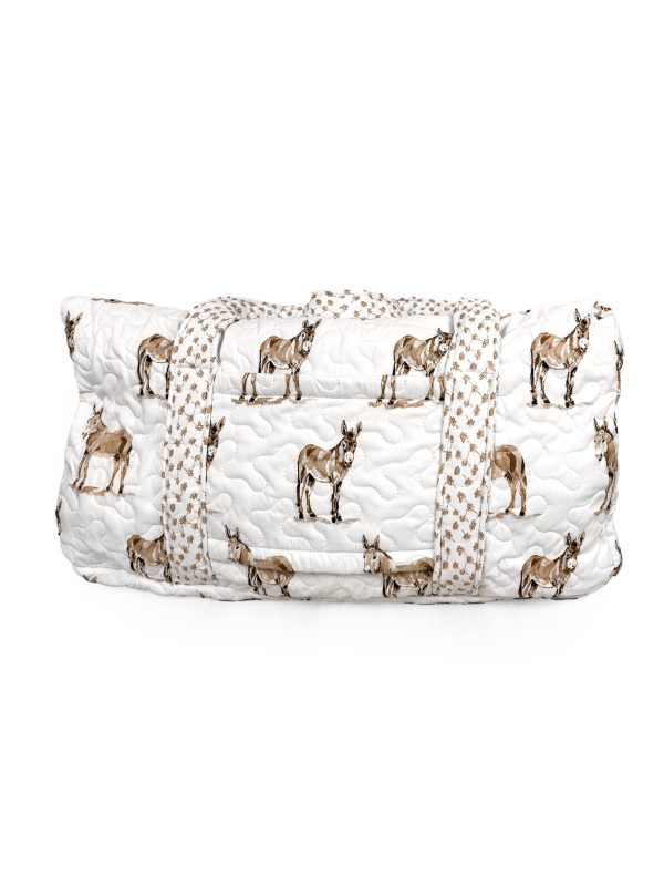 Donkey Icon Brown Weekender Duffle Bag