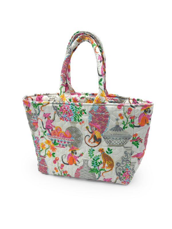 Jungle Canopy Quilted Handbag